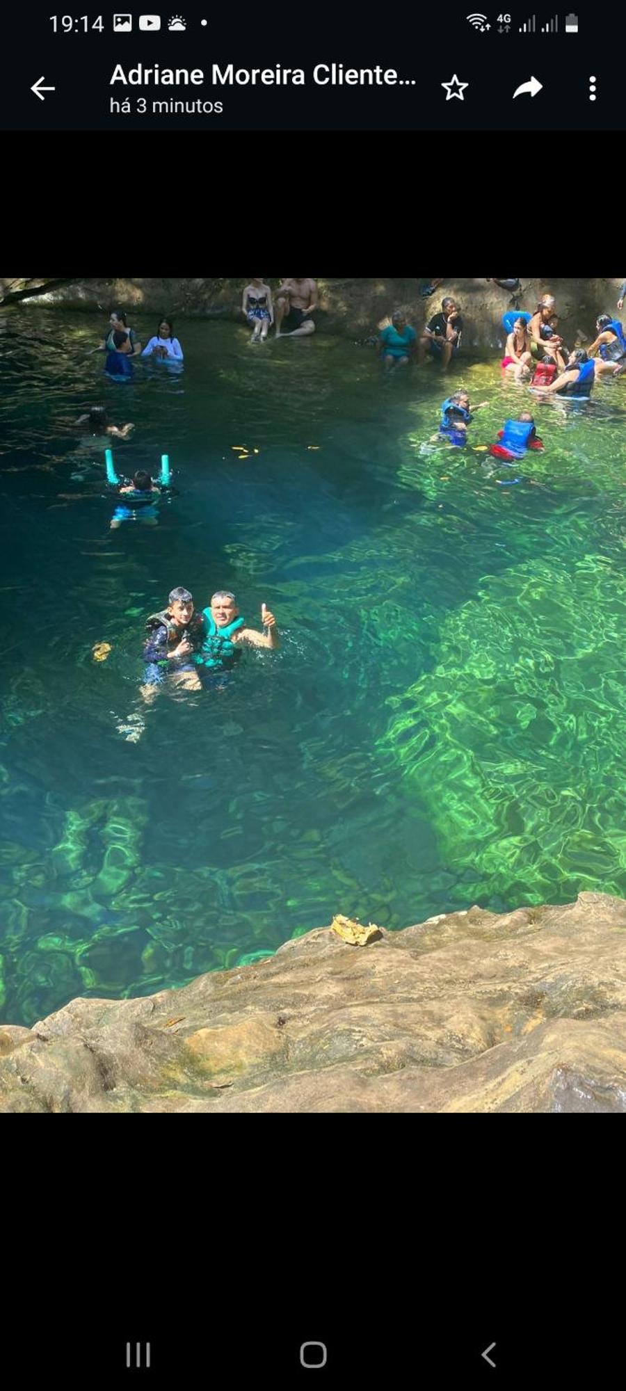 Pousada Familiar Encanto Da Chapada แคโรไลนา ภายนอก รูปภาพ